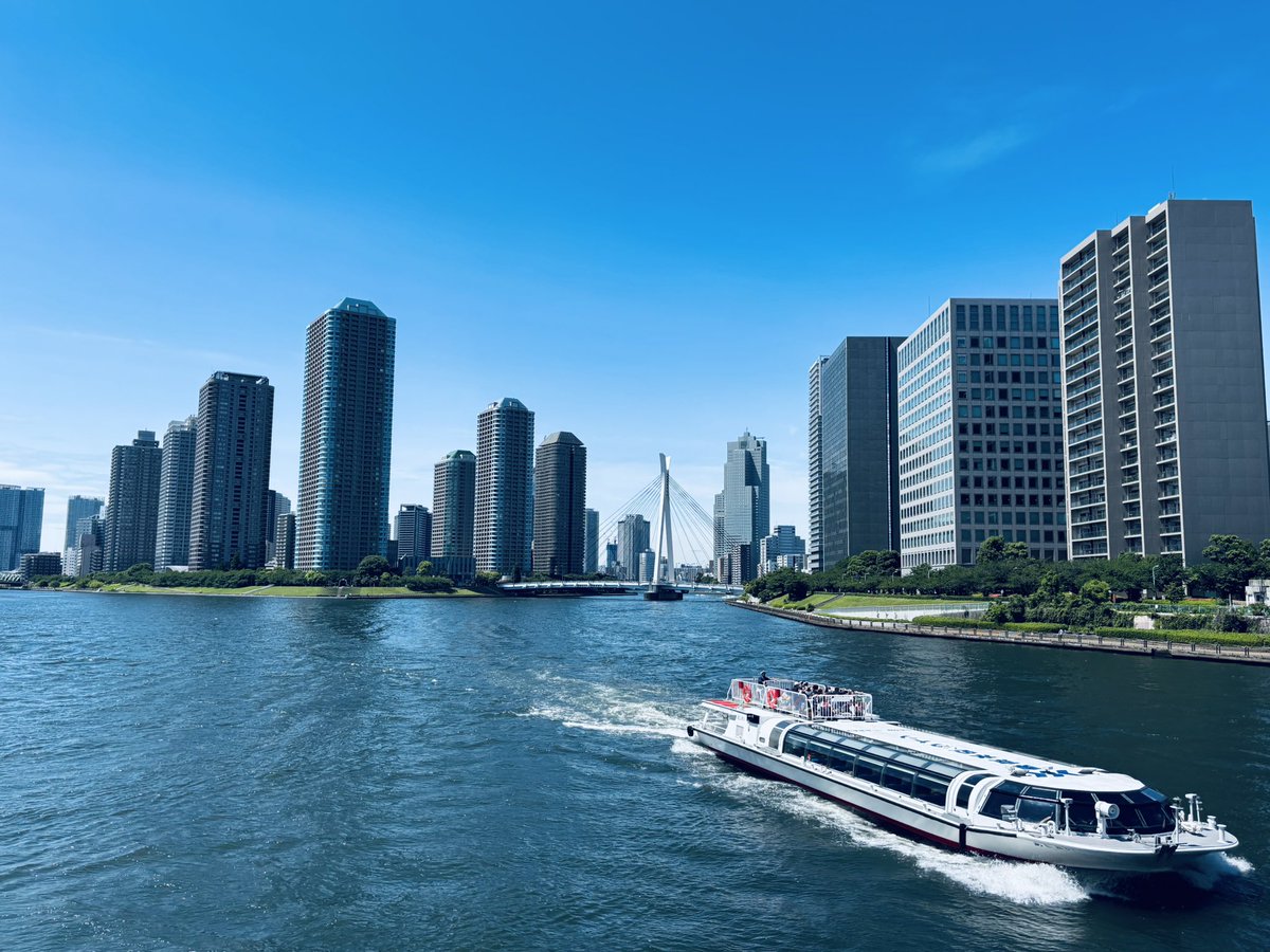 #永代橋 なう。