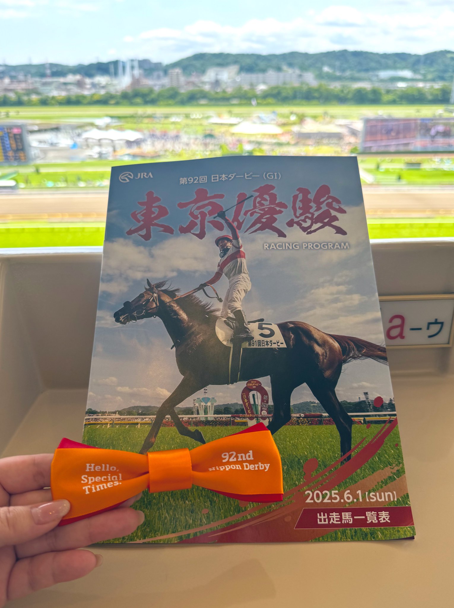 JRA 第91回 日本ダービー ダービーリボン 黄色 - メルカリ