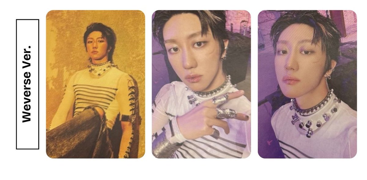 SEVENTEEN セブチ HAPPY BURSTDAY Weverse album KIT キノ トレカ 交換

譲:weverse album ホシ ウジ
              KIT ドギョム

求:Weverse→ジョシュア THE8 ミンハオ
　　　　　　　　(🐯⇄🐰)
　　　KIT→ウォヌ

郵送希望📮

お気軽に声かけお願いいたします🙇

#セブチ交換 #SEVENTEEN交換