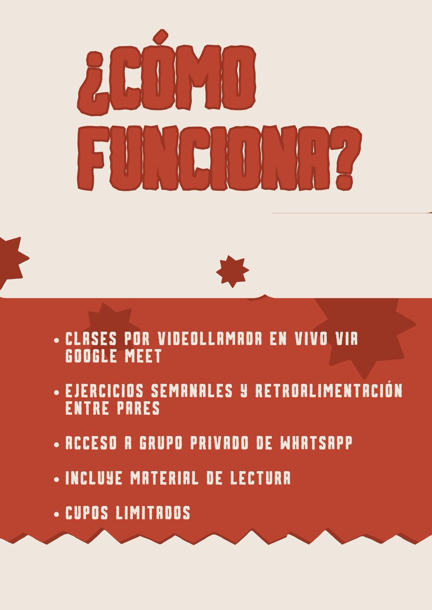 tacnaeditorial's tweet photo. 🧬 ¿La poesía también muta?

⚡️ Te invitamos al Taller de Poesía Mutante: un espacio donde la escritura se mezcla con intuición, experiencia y lo cotidiano.

Vas a escribir cartas, poemas híbridos, poesía visual, autobiográfica y más.

📝 Inscribite: https://t.co/Wv7aTu5iXr

👇 https://t.co/YYlAcSaapz