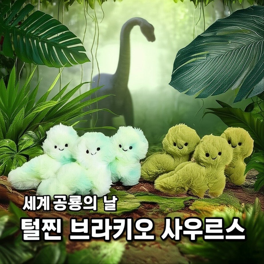 팔로우+rt 이벤트🦕

세계 공룡의 날을 맞아 털찐 브라키오 사우르스 한마리를 팔로우+알티 해주시는 한분께 보내드려요~🦕

당발 2일 저녁 공지후 디엠 드리겠슴룡~🦕