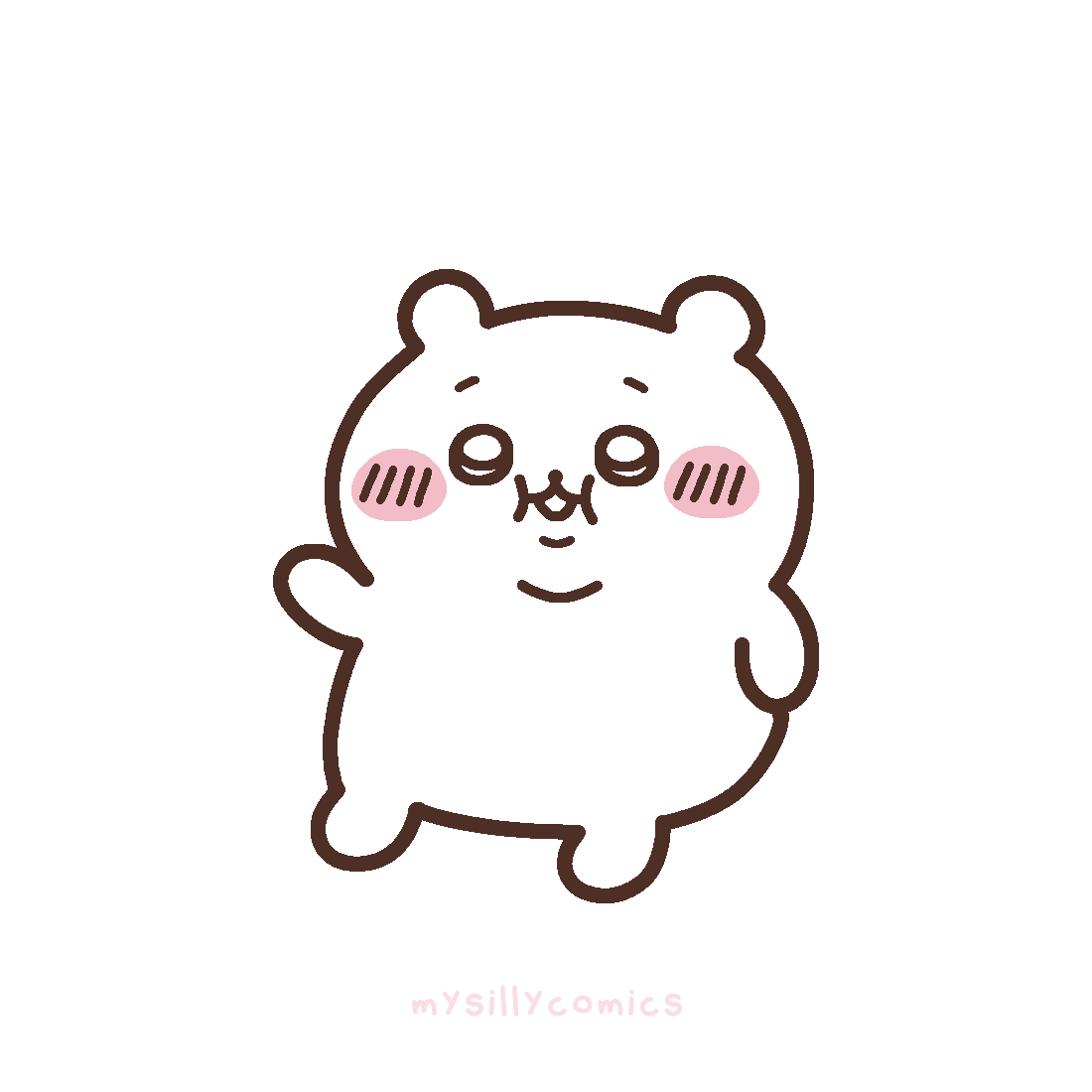 fat chiikawa redraw !