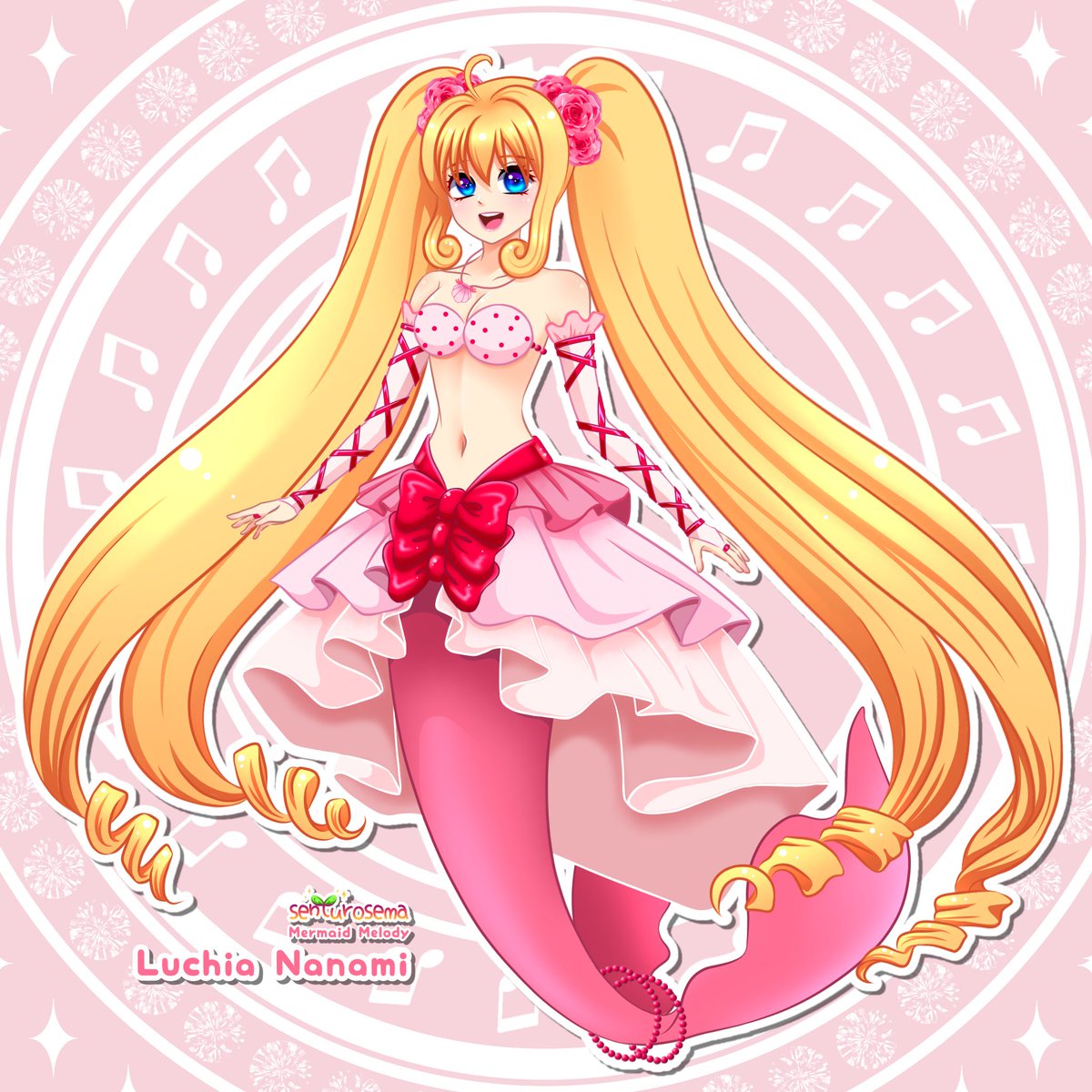 1/7 - Mermaid Melody Pink Pearl Princess, Lucia Nanami