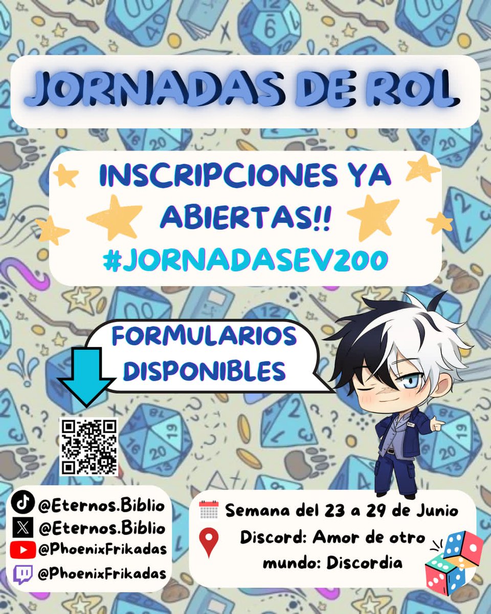 StivenAsk912's tweet photo. Recuerden inscribirse en el siguiente formulario escaneando el código QR, y probar cuando One-shot gusten. https://t.co/Xb2rqFuiW4