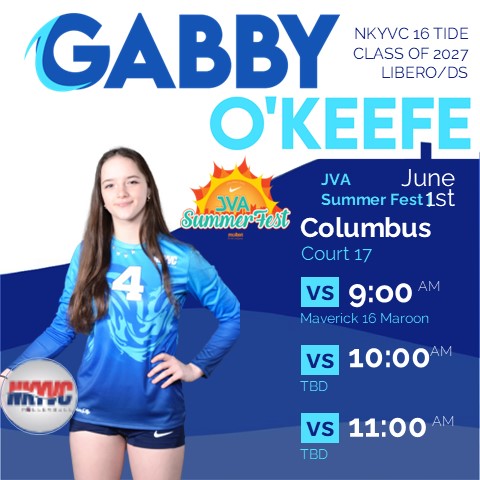 ✨ gold 📷pool tomorrow at JVA SummerFest with my team 📷 👏🏽
#Libero#2027Libero #volleyballrecruit #classof2027 #2025JVASUMMERFEST
<a href="/NKYVC/">NKYVC</a>
<a href="/PrepDig/">Prep Dig 🏐</a>
<a href="/PrepDigOH/">Prep Dig Ohio</a>
<a href="/PrepDigOH/">Prep Dig Ohio</a>
<a href="/GMCgrah/">gmcgrah</a>
<a href="/PrepVolleyball/">PrepVolleyball.com</a>
<a href="/VBMagazine/">VolleyballMag.com</a>
<a href="/VBAdrenaline/">VB Adrenaline</a>
<a href="/vbrecruiting/">Volleyball Recruiting</a>

See tomorrows Schedule