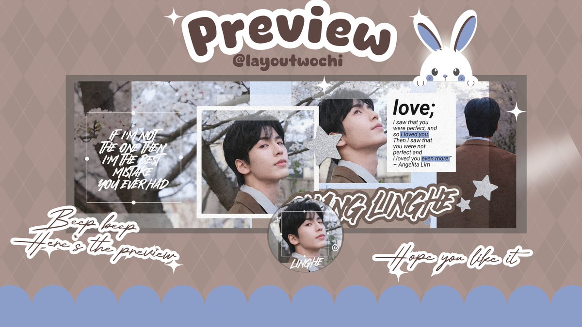 olinghe's tweet image. Dapet layout dari pacarku @winterioust udah ganteng maksimal belum ay?
Makasih layoutnya ya❤️💛