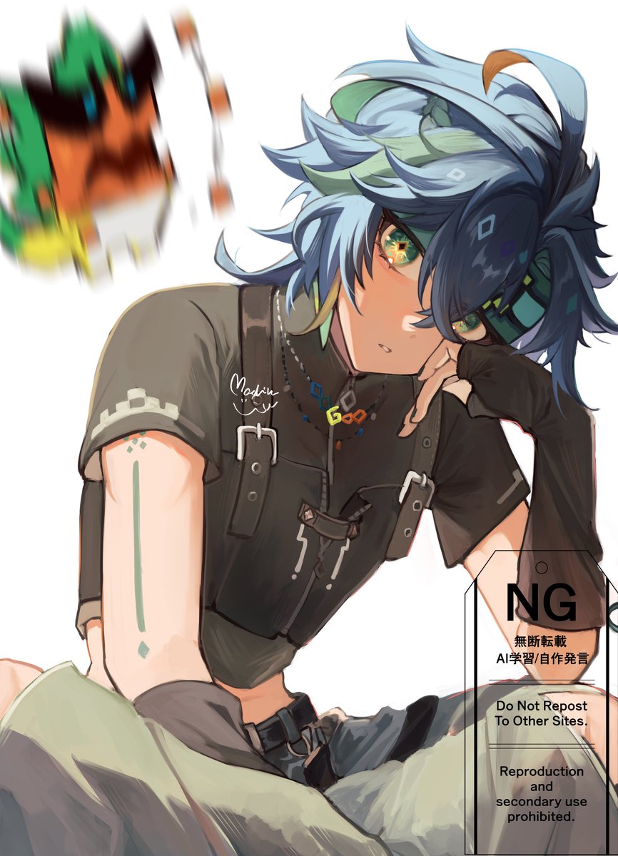 #GenshinImpact #kinich #キィニチ 
「うるさいぞアハウ」