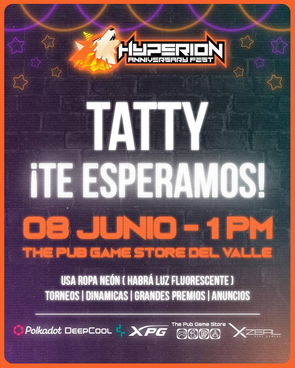 🔥🧡🔥🧡🔥🧡🔥🧡
Auuu!! 

🧡✨Muchas gracias por la invitación✨🧡

Nos vemos pronto 🔥✨

#HyperionFest2025 #GoHYG #HYGFest #HYGversario