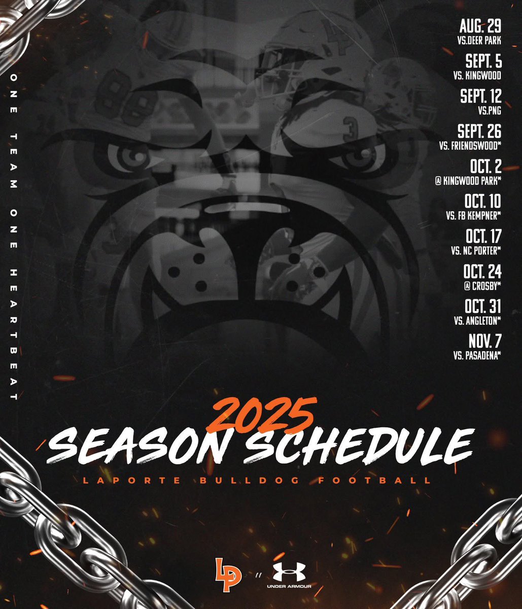Jayelon Evans (@coachevans93) on Twitter photo When one door closes, another one opens. Let’s get to work La Porte HS!!! #Bulldogs #NoBarkingWeBite
Banner by: <a href="/rolandogarzajr/">Rolando Garza Jr</a> get at him for your graphic needs! When one door closes, another one opens. Let’s get to work La Porte HS!!! #Bulldogs #NoBarkingWeBite
Banner by: <a href="/rolandogarzajr/">Rolando Garza Jr</a> get at him for your graphic needs!