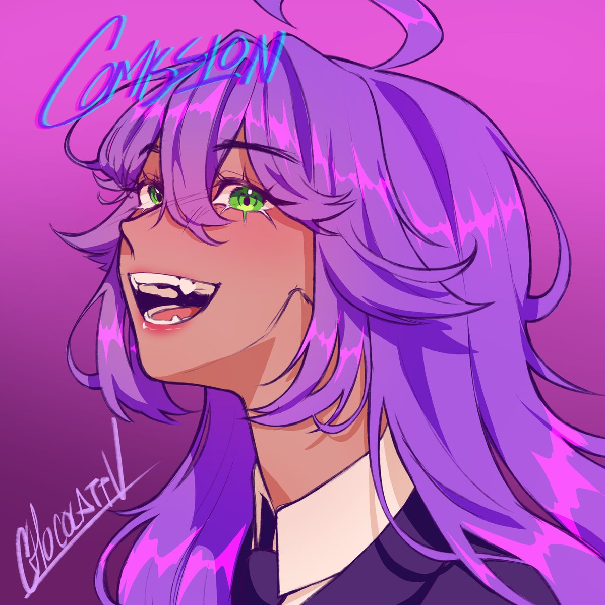 ChocolattV's tweet image. a little something i made for @ElAwAXd
hope u liked ittt &lt;333
#Commission #animeart