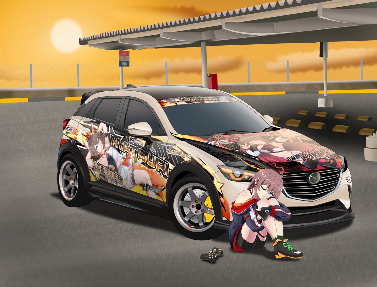 BlazeWingbreakr's tweet photo. まつりちゃん、7周年おめでとう
この依頼イラストをリアルに再現することができました！ 気に入ってもらえると嬉しいです

#まつりある 
#祭絵

📸: @AdaptasiBaru 
🏮: @xujia_https 
🎨: @setrenx_lovato https://t.co/JMBryatMLz