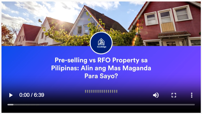 ExcelEdgeRealty's tweet photo. Pre-selling o RFO? Alin ang para sayo sa pagbili ng property sa Pinas? 🤔🏠🔑

Thinking of buying a property in the Philippines? The big question: Pre-selling or Ready for Occupancy (RFO)? 🤔 Here's a quick look based on the sources! 👇

#RealEstatePH #PresellingPH #RFOPhilippine https://t.co/cKZfWmQ7Po