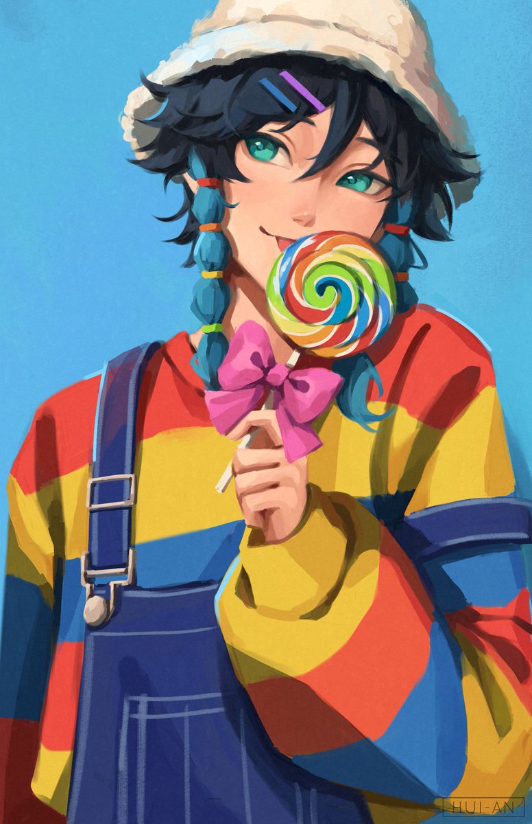 _huian's tweet image. 🍬 

(1/4)
#Genshinlmpact #Venti