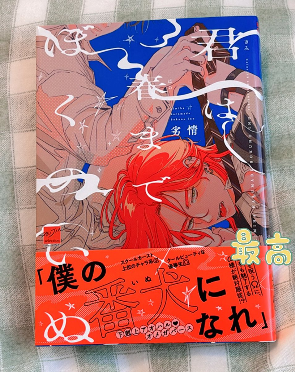 #君は春までぼくのいぬ
本当に！本当に！本当に！めっっっちゃ良かった！！！！
絡みのシーンもエッッッでフェロモンの表現？もすごくてキラキラで綺麗で
藤波の強気な女王様も御園の犬もたまらない
それと御園の私服おしゃれでさすが劣情先生🥺
続きが読みたいです！！続編をお願いします😭
#商業BL