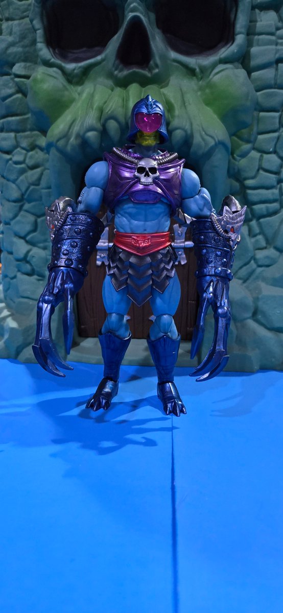 Masterverse Terror Claws Skeletor is another homerun for the New Eternia line. 

The claws replacing his hands is a good move, and the articulating jaw is a nice touch. 2025

#MOTU #MastersoftheUniverse
