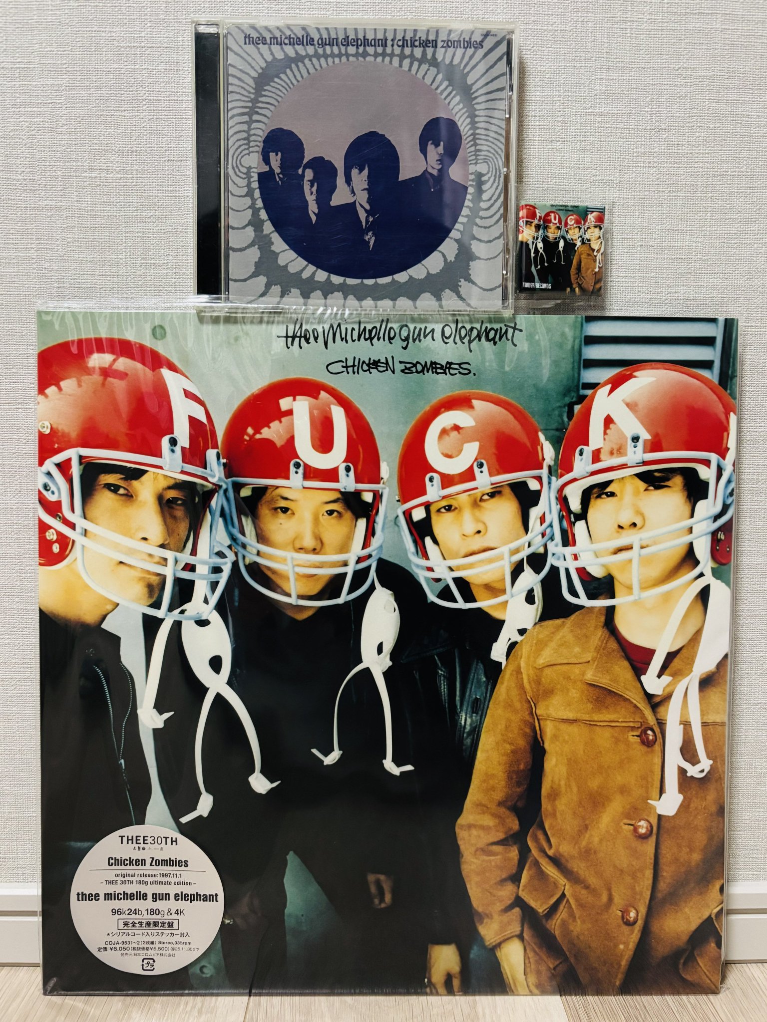 THEE MICHELLE GUN ELEPHANT　フライヤー額装+缶バッジ2 51soTUR9NHL._SY200_QL15_.jpg