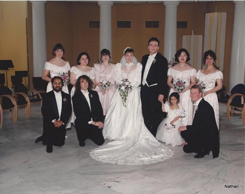 Origin story of NattyWife - My little flowergirl in this photo gave me that nickname. At first, I was Natty, because she couldn’t say my name, Natalie. After the wedding, I became NattyWife!  It just stuck! Never knew little Shanti would inspire my discord handle!