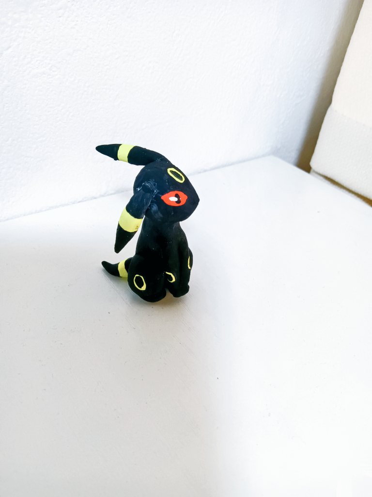 ねんどブラッキー
#ポケモン手芸部