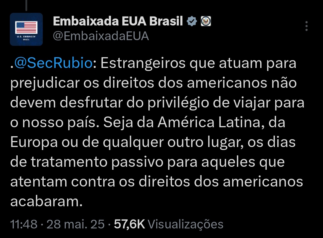 .
A quem interessar possa.  🚫