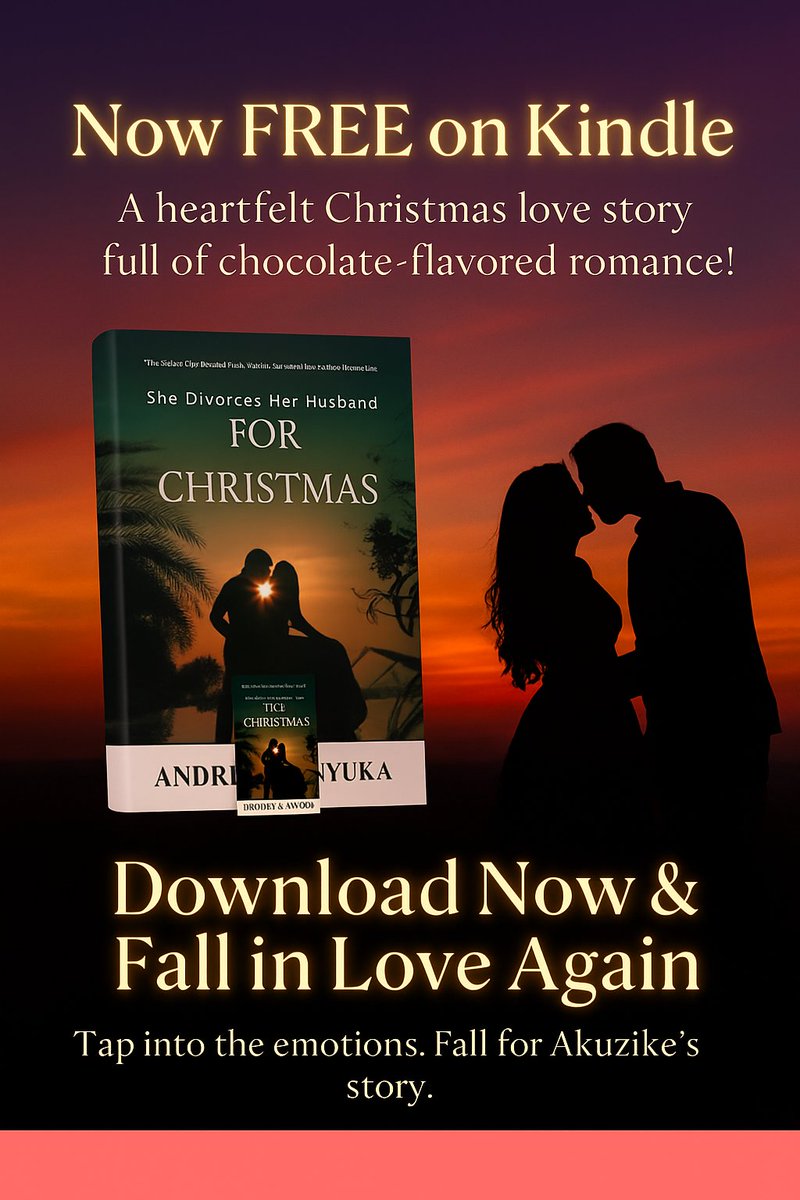 AndrewKanyuka's tweet photo. 🍫 FREE Kindle Romance Download
A chocolate-flavored story full of love, heartbreak… and second chances. 💔💋

“Hello, sunshine.” ☀️
That’s how it all began…
A smile. A sweet voice.

📖 Read it FREE on Kindle – starting today!

👉 https://t.co/5V2uZtSBUU https://t.co/kgHmdEcLHU