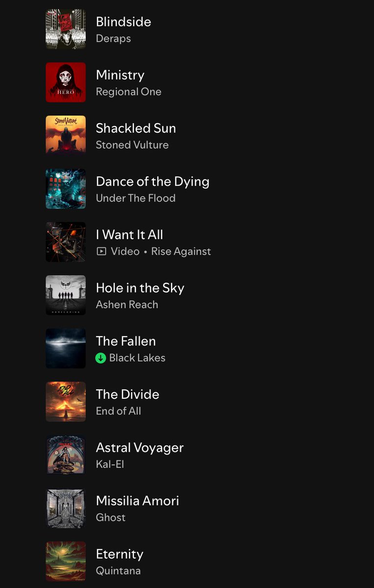 Terry Taylor (@tat2630) on Twitter photo These are just some of the songs Iโve been listening to over the past few weeks. Thereโs a link to the full playlist in the comments below if you want to check them out. ๐๐
<a href="/CO_Mountaineer/">Chris Corradetti</a> <a href="/TheHookRocks/">TheHookRocks!</a> <a href="/GuyB_rockshow/">Guy B</a> <a href="/_clairereviews_/">Claire Reviews</a> <a href="/KeithTempest79/">Keith Tempest</a> <a href="/EmergingRock/">Emerging Rock Bands - Account has been archived</a> These are just some of the songs Iโve been listening to over the past few weeks. Thereโs a link to the full playlist in the comments below if you want to check them out. ๐๐
<a href="/CO_Mountaineer/">Chris Corradetti</a> <a href="/TheHookRocks/">TheHookRocks!</a> <a href="/GuyB_rockshow/">Guy B</a> <a href="/_clairereviews_/">Claire Reviews</a> <a href="/KeithTempest79/">Keith Tempest</a> <a href="/EmergingRock/">Emerging Rock Bands - Account has been archived</a>
