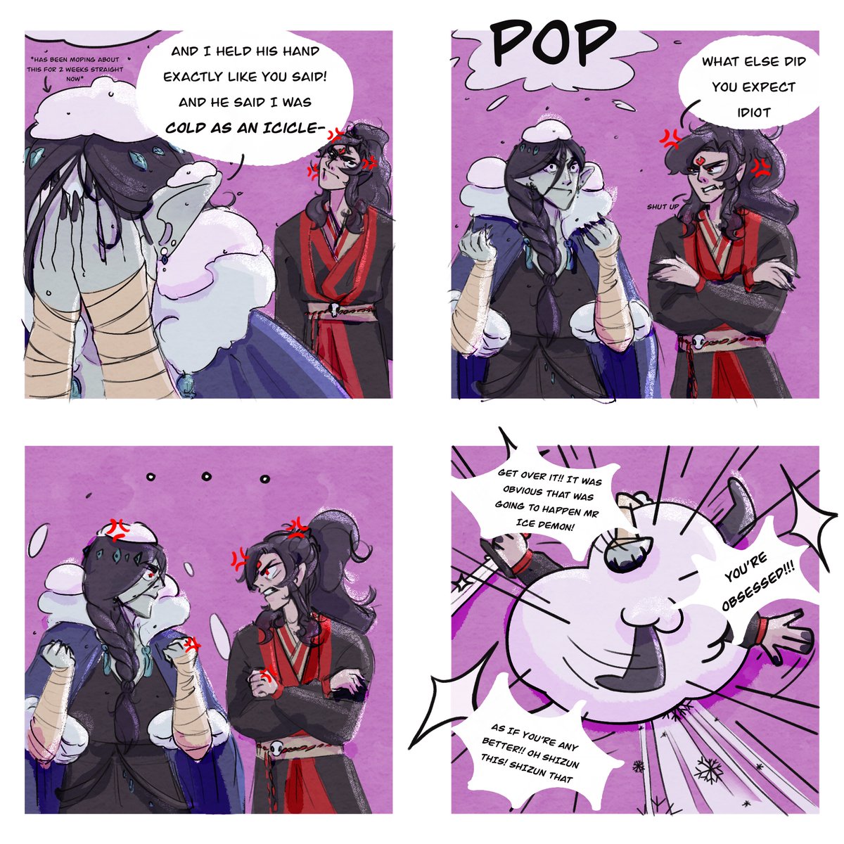 DrawtheMoon101's tweet image. MoShang Mini Comic Part
#svsss #ScumVillainsSelfSavingSystem #moshang #svsssfanart #fanart #mobeijunxshangqinghua #mobeijun #shangqinghua #LuoBinghe