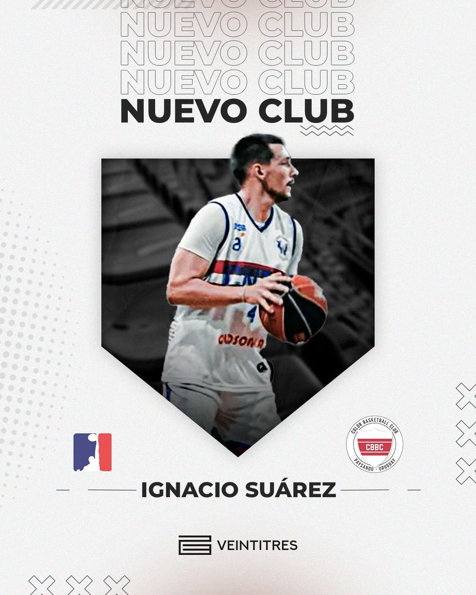 📍LBP 🏀🇺🇾

Ignacio Suárez ✍🏻 firma con | signs with Colon BBC

Felicitaciones Nacho!!! 💪🏻