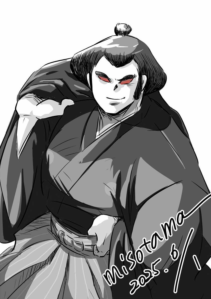 #ウルフマン誕生祭
#ウルフマン誕生日

もっと描きたくなる男前！！！！！！改めてお誕生日おめでとう！！！！！！