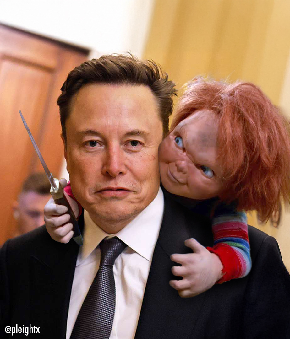 Who knew Elon's spawn was such a scary little beast?