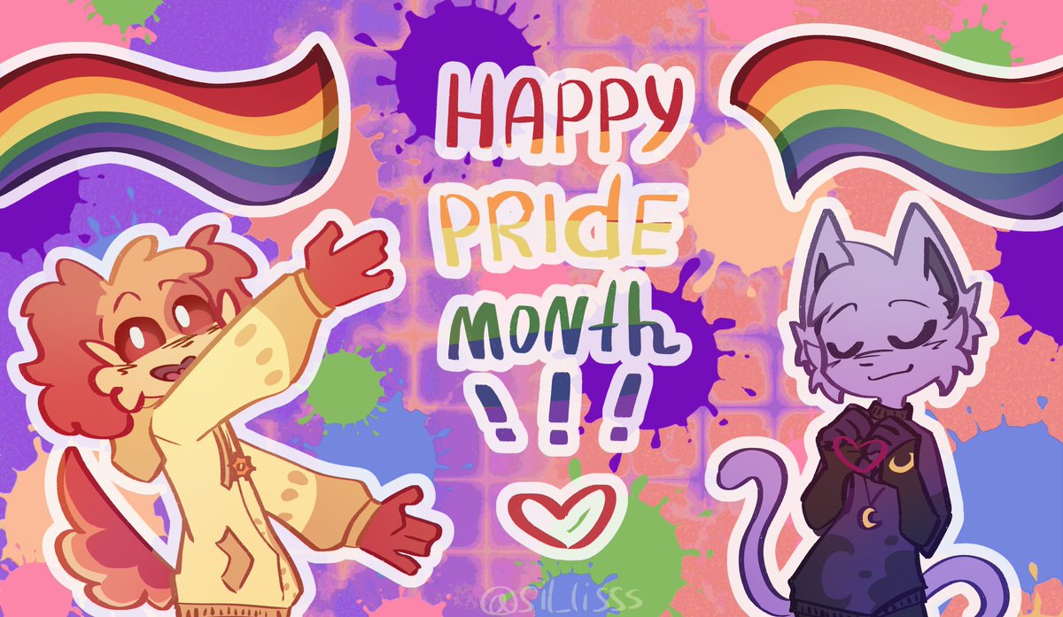 Sil_lisss's tweet image. HAPPYYY PRIDE MONTH 🏳️🌈
#PrideMonth #catnap #dogday #SmilingCritters #PoppyPlaytime #PoppyPlaytimeChapter3 #Catnapxdogday