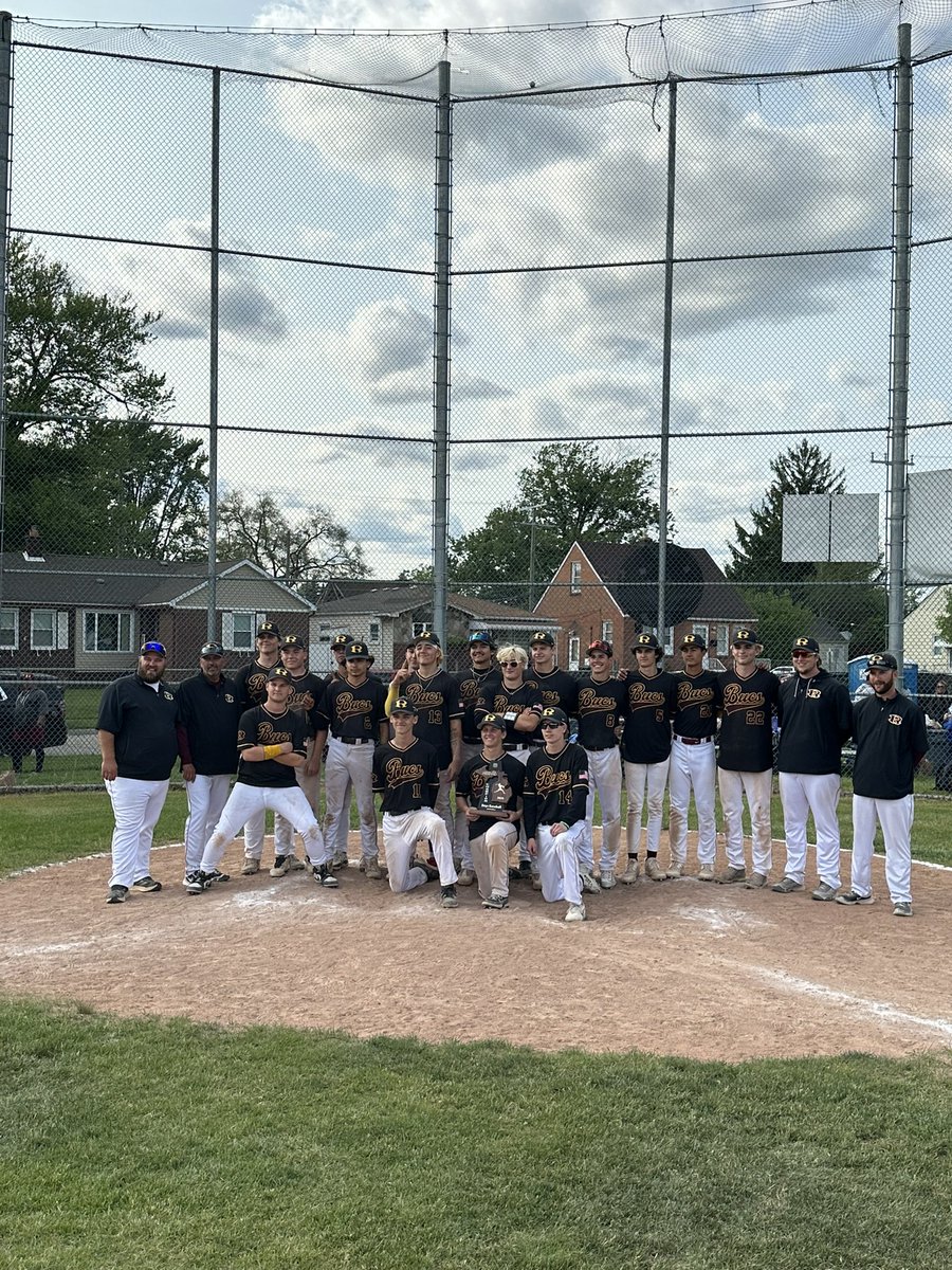 Congratulations to our 2025 Varsity Baseball District Champs! Great job Bucs!