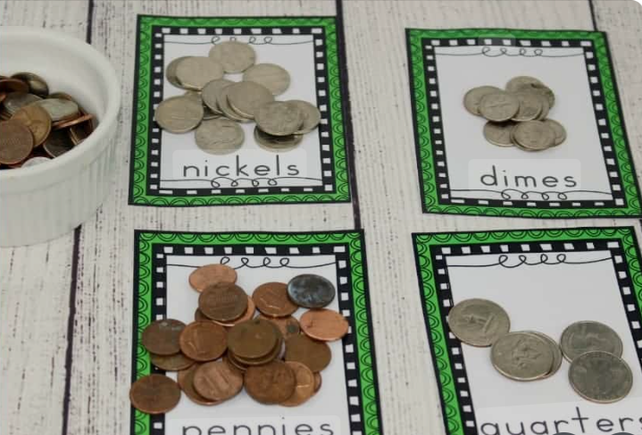 Finished out the last week of school learning about coins in 1st grade! Lots of singing rhymes and sorting the different coins. <a href="/KEDCGrants/">KEDC Grants</a> <a href="/KyCharge/">KYCharge</a>