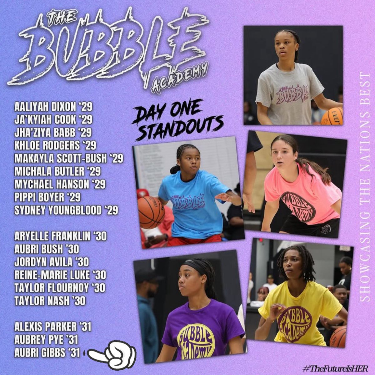Aubriana Gibbs (@aubrigibbs2031) on Twitter photo 1st day at the #thebubbleacademy2025 was 🔥🔥🔥! 🙏 for the recognition and being named a Day 1 Standout! Looking forward to getting right back after it tomorrow!!
Love competing against some of the best girls in the country!
<a href="/OvertimeElite/">Overtime Elite</a>
<a href="/imHERhoops/">imHER Hoops</a> <a href="/NYGHoops/">NYGHoops</a> 1st day at the #thebubbleacademy2025 was 🔥🔥🔥! 🙏 for the recognition and being named a Day 1 Standout! Looking forward to getting right back after it tomorrow!!
Love competing against some of the best girls in the country!
<a href="/OvertimeElite/">Overtime Elite</a>
<a href="/imHERhoops/">imHER Hoops</a> <a href="/NYGHoops/">NYGHoops</a>