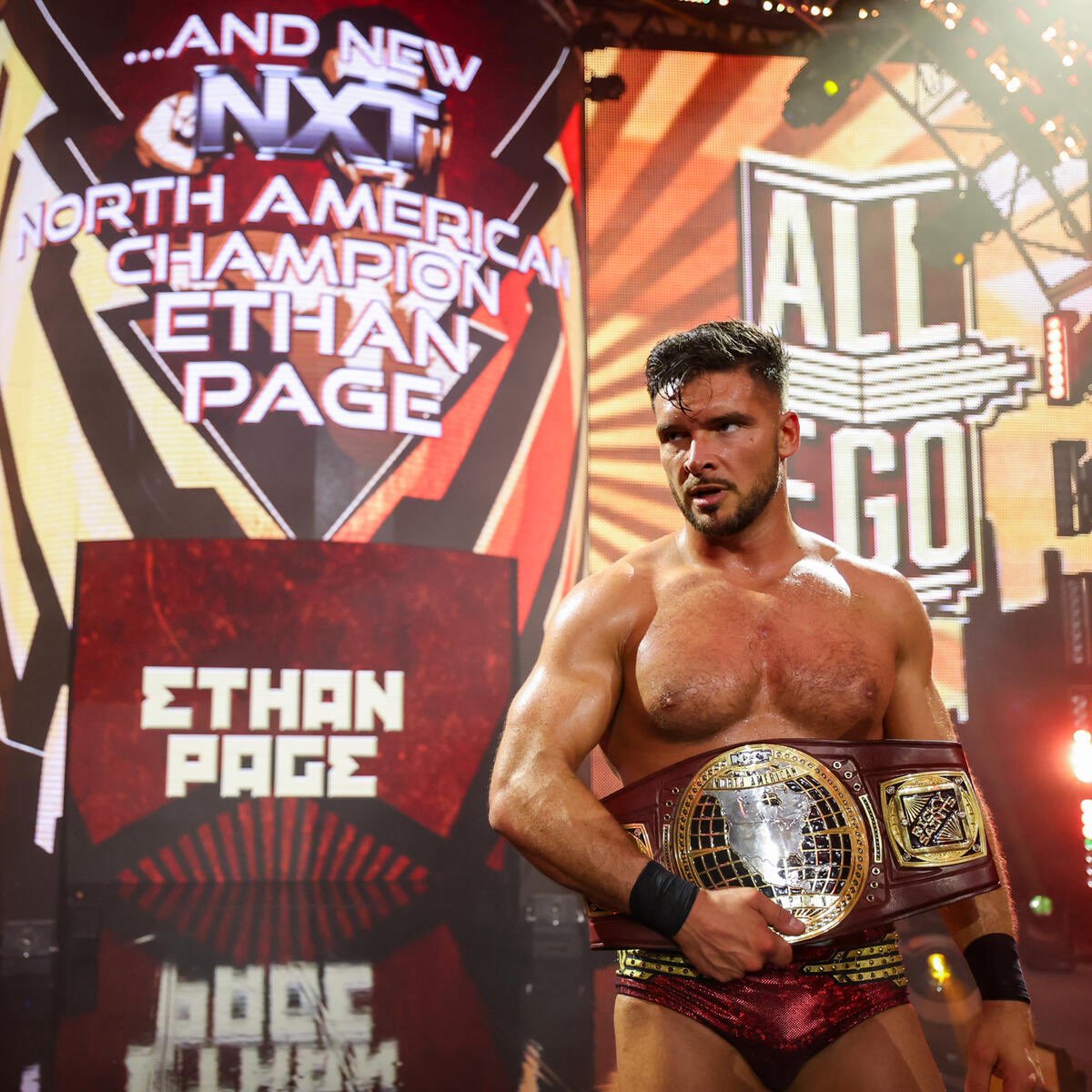 NoBarkingOrders's tweet image. Let this be to a lesson to anyone who jumps ship. If you’re going to use the path I made into this company. Then credit All Ego, Ethan Page as your inspiration.

What you’re not going to do is outdo me.

Ricky Starks was always going to come second to Ethan Page.