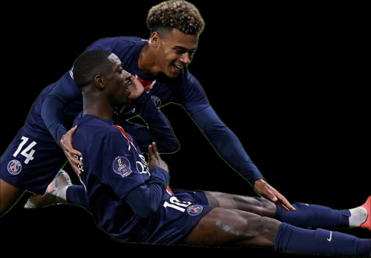 #ParisSaintGermain . C’est aussi le succès de la formation à la Française #SRFC .Merci au Stade Rennais d’avoir formé  ces 2 pépites !