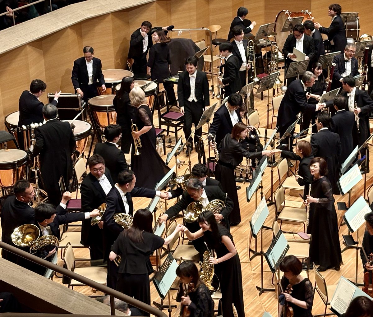 _φ(･_･中野涼香さん
東京公演での皇帝。素敵な音色で素晴らしかったです🫡🚚📯