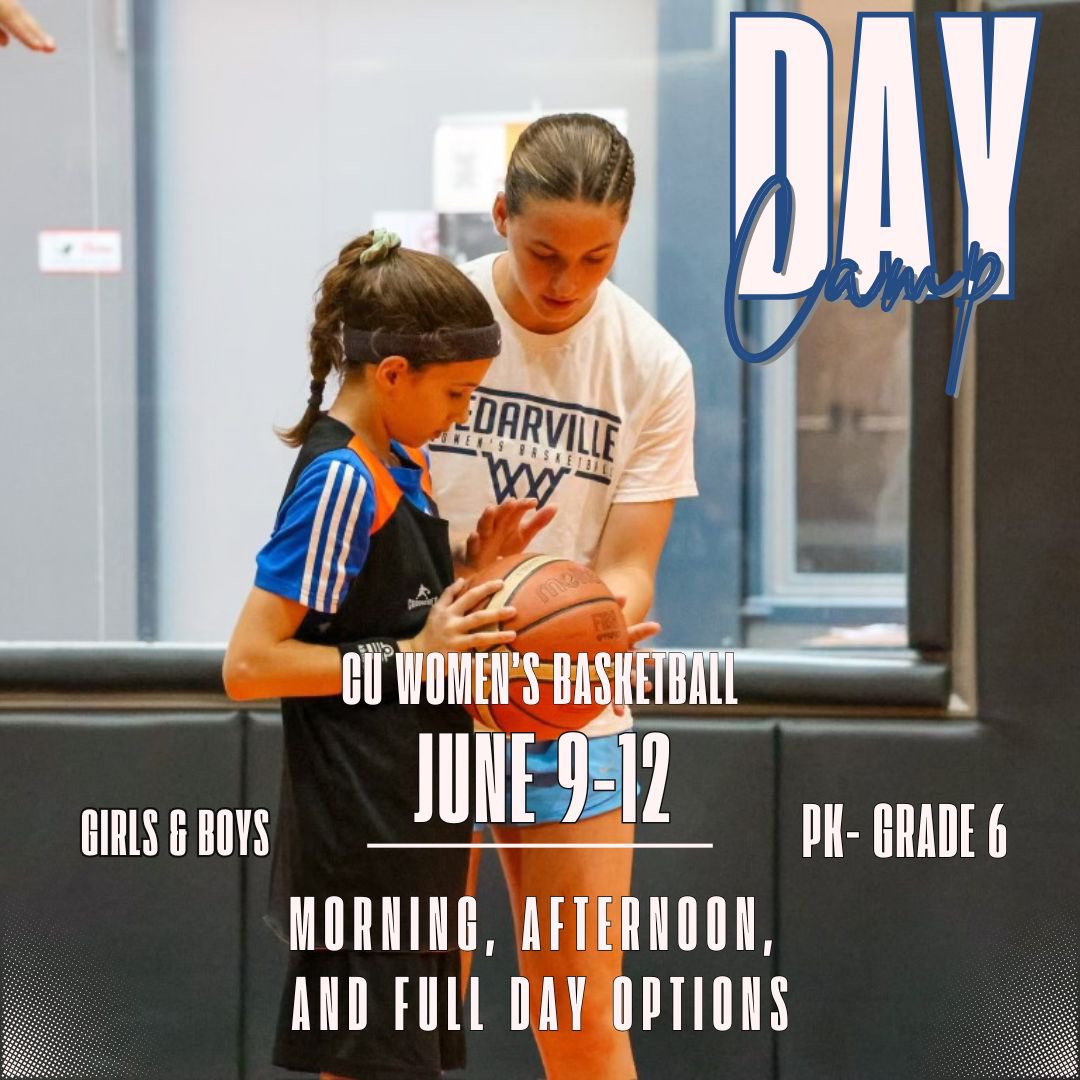 Addy Miller (@coachamiller1) on Twitter photo 🏀 Join Us for Basketball Day Camp! 🏀
For Girls & Boys
Come have fun, make new friends, and level up your game this summer! <a href="/CedarvilleWBB/">Cedarville WBB</a>
📅 Dates: June 9-12th
🎯 Ages: PK-6th
Let’s get better—together!
Sign up now! …rvillewomensbasketball.totalcamps.com/About%20Us 🏀 Join Us for Basketball Day Camp! 🏀
For Girls & Boys
Come have fun, make new friends, and level up your game this summer! <a href="/CedarvilleWBB/">Cedarville WBB</a>
📅 Dates: June 9-12th
🎯 Ages: PK-6th
Let’s get better—together!
Sign up now! …rvillewomensbasketball.totalcamps.com/About%20Us