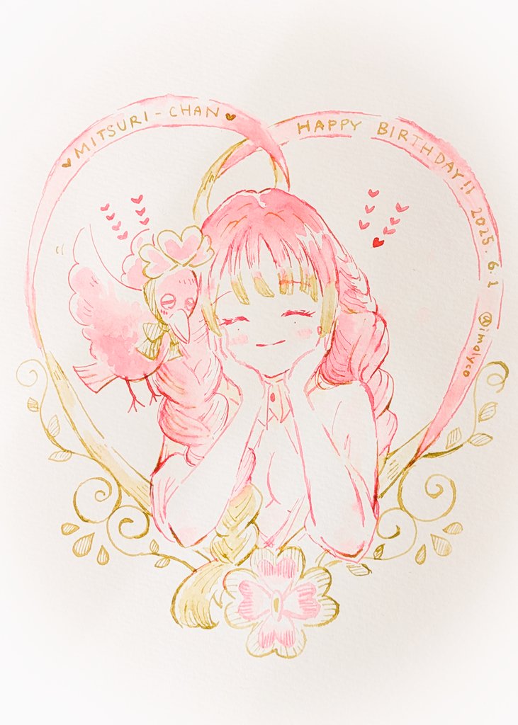 🍡ﾁｬﾝ、ｵﾒﾃﾞﾄｳ！🐦‍⬛🍀*゜
𝓰𝓵𝓪𝓼𝓼 𝓹𝓮𝓷✍
