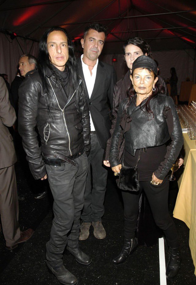 memeSTlaurent's tweet image. Rick Owens and Michele Lamy at Cooper Hewitt Museum's National Design Awards Gala. ca. 2007.