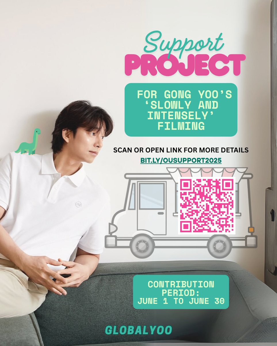 GlobalYoo's tweet photo. 📣 Hello to all Gong Yoo fans around the globe!🌏

We are preparing a Truck Support for Slowly and Intensely Drama Project, and we cannot do this without YOO all 🥰

You can participate by clicking this link for more details: 
https://t.co/eDjctC6Mx4

#GongYoo #SlowlyandIntensely https://t.co/vvVmTXiovV