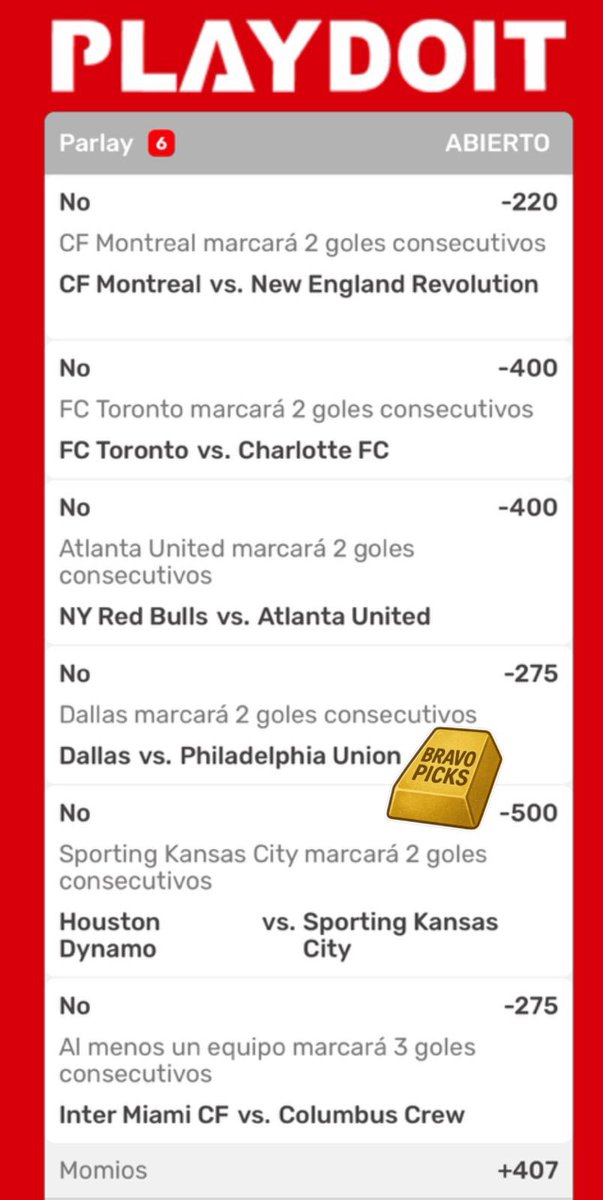 💥💥💥Se vienen las jugadas vamos esas reacciones son suerte para todos 💥💥💥

Bendita MLS OJALÁ NOS VEAMOS EN CAJAS 

Toda la suerte del mundo vengaaaaaa 🔥🔥🔥🔥🔥