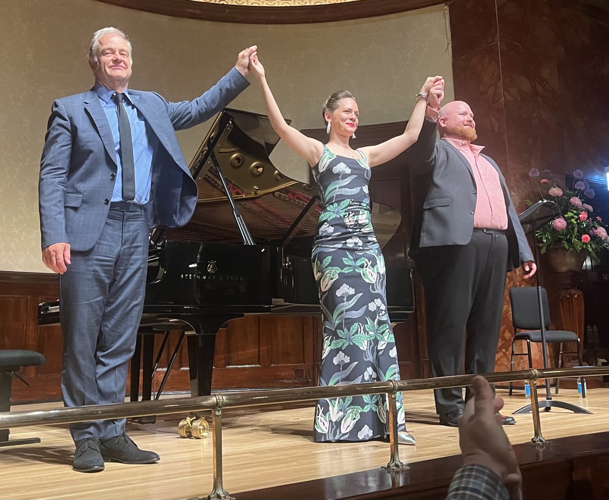 Geoff Andrew (@geoff_andrew) on Twitter photo <a href="/juliusdrake/">Julius Drake</a> <a href="/wigmore_hall/">Wigmore Hall</a> <a href="/nickythespence/">𝐍𝐢𝐜𝐤𝐲 𝐒𝐩𝐞𝐧𝐜𝐞</a> This was a truly lovely concert. Wonderful performances by all involved - especially loved The Dead Nightingale & The Flowers of the Forest. (But then I've been to the whole series so far, not knowing the songs of Liszt & Fx Mendelssohn, and it's been a great road of discovery.) <a href="/juliusdrake/">Julius Drake</a> <a href="/wigmore_hall/">Wigmore Hall</a> <a href="/nickythespence/">𝐍𝐢𝐜𝐤𝐲 𝐒𝐩𝐞𝐧𝐜𝐞</a> This was a truly lovely concert. Wonderful performances by all involved - especially loved The Dead Nightingale & The Flowers of the Forest. (But then I've been to the whole series so far, not knowing the songs of Liszt & Fx Mendelssohn, and it's been a great road of discovery.)