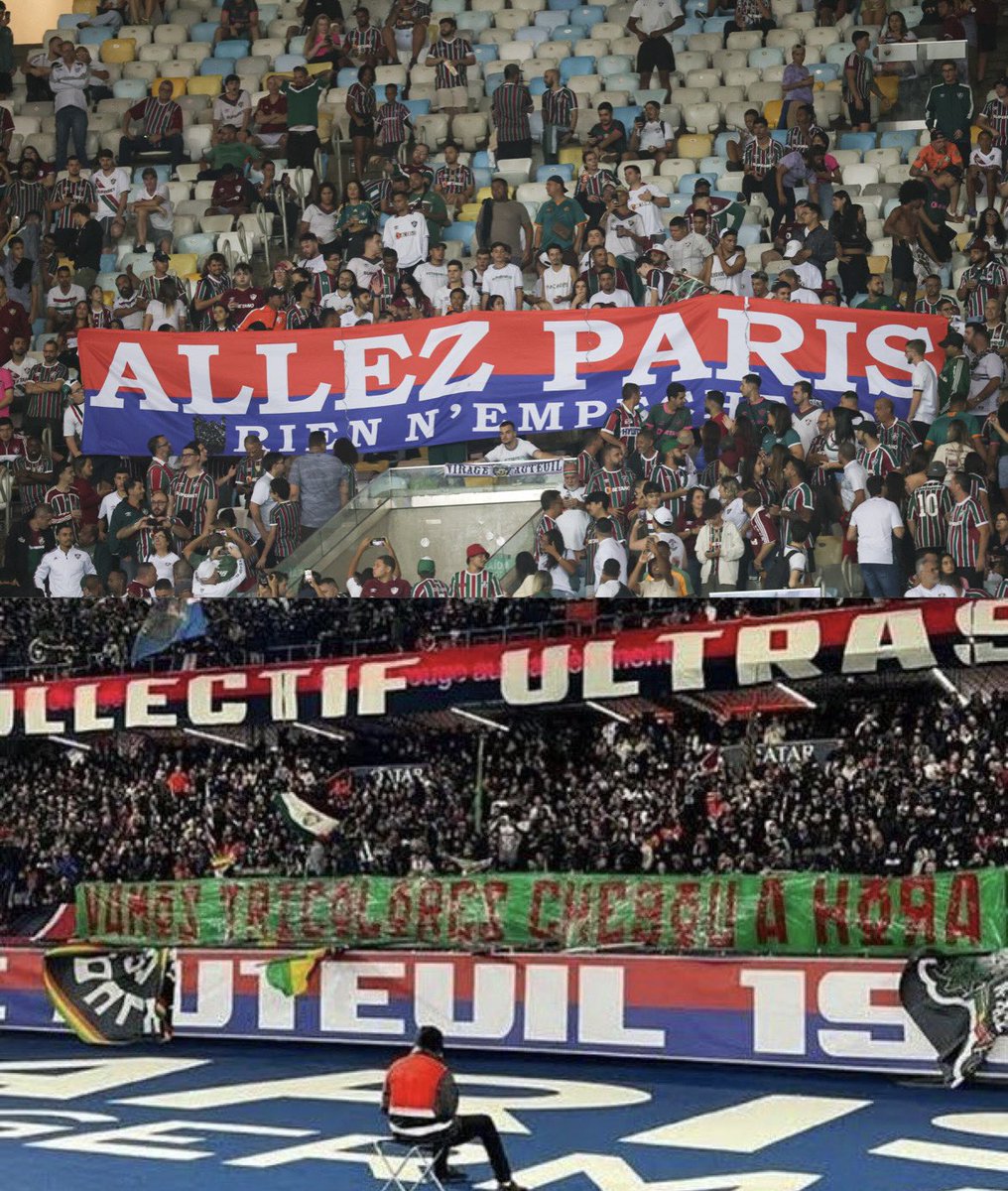 Fluminense F.C. (@fluminensefc) on Twitter photo Félicitations pour la @championsleague, <a href="/PSG_inside/">Paris Saint-Germain</a>! Bienvenue au club des champions continentaux. Salutations “Tricolores”! 🇭🇺🇫🇷🏆 Félicitations pour la @championsleague, <a href="/PSG_inside/">Paris Saint-Germain</a>! Bienvenue au club des champions continentaux. Salutations “Tricolores”! 🇭🇺🇫🇷🏆