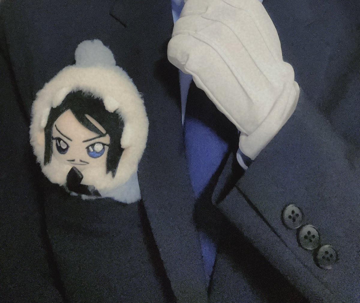 #あなたのコスプレあのキャラめっちゃ好きですって言われたら嬉しい 

コスモチベ不安定なので便乗🙌🏻
こなかったら消します...
（流れ防止で高明さんぬいを添えて）