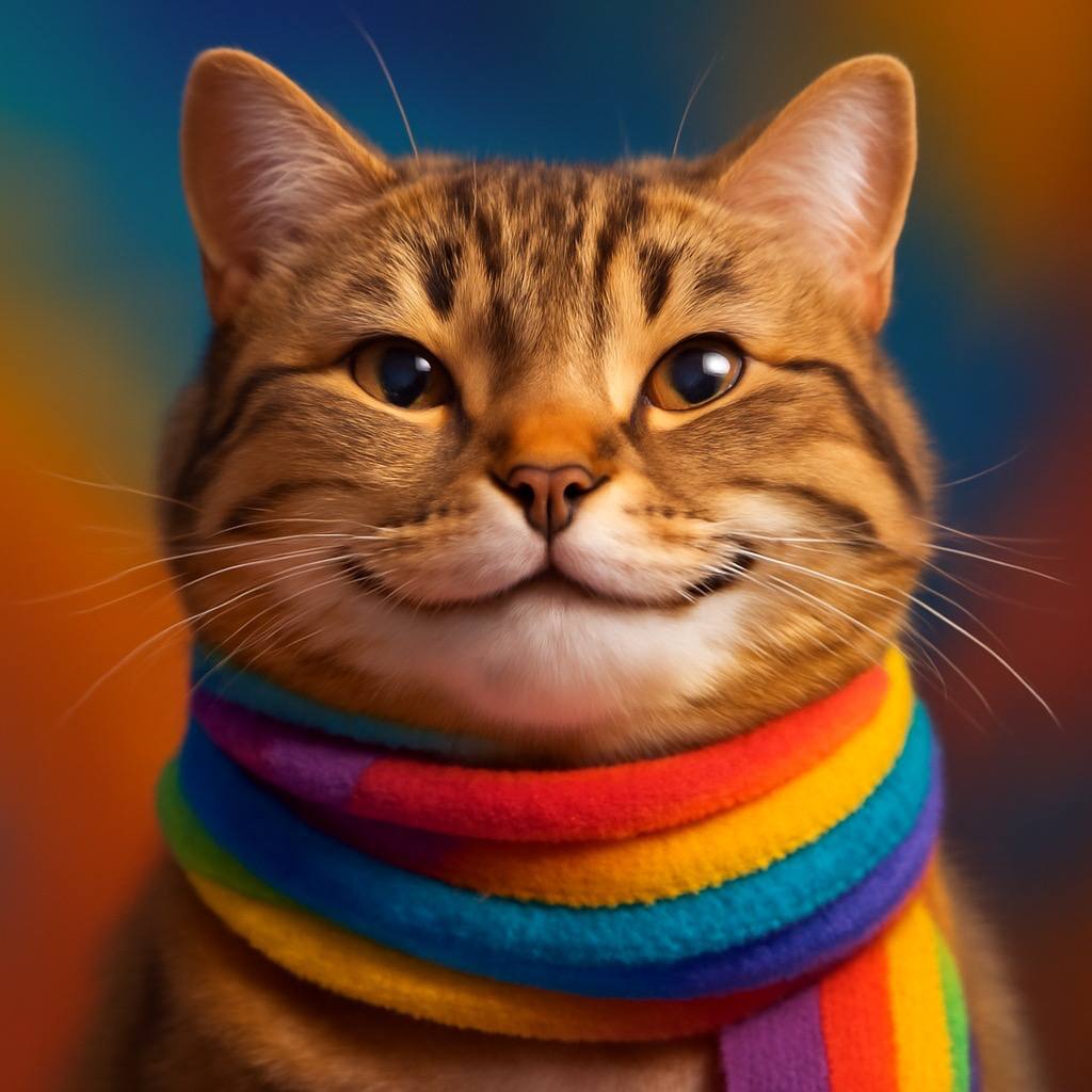 Makafog's tweet photo. @eaduardos You summoned her. Now she’s here.
Fast. Fierce. Fabulous. 🐾🌈

$GAYCAT just clawed into the chain.
CA: 4sDn4LQgYgjcU5nNMJ9oVLGCmWAtXjQmE7pJ4Sxew216

Catch the purr, feel the pride. https://t.co/4JGNfV2OBs