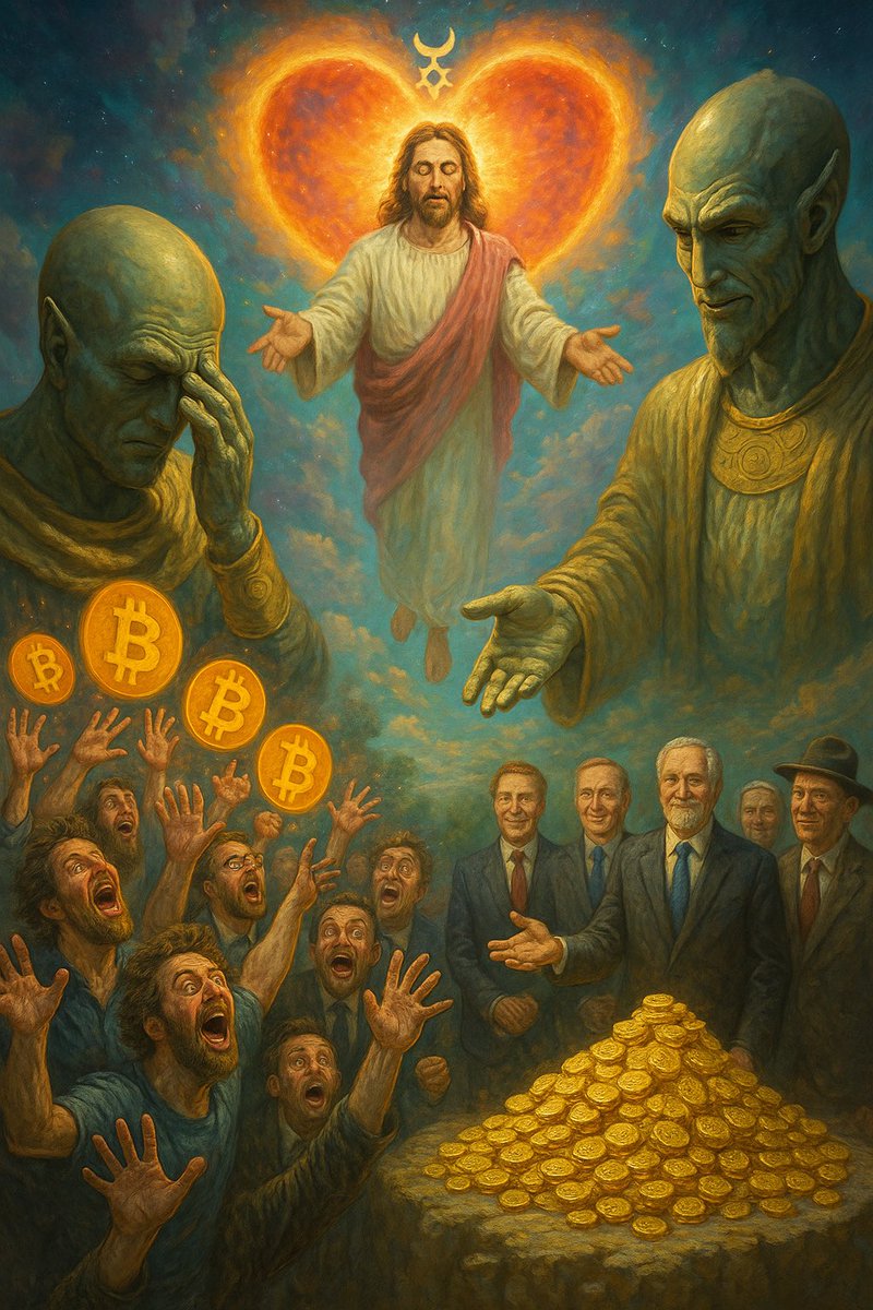 Bitcoin is a great Principled idea turned into an outdated tech man made fantasy that can be replicated or improved (true anonymity and scaling ) fueled by dogmatic speculation and a true long term financial abomination to rank higher than the tulip mania. 
Gold is a Godly