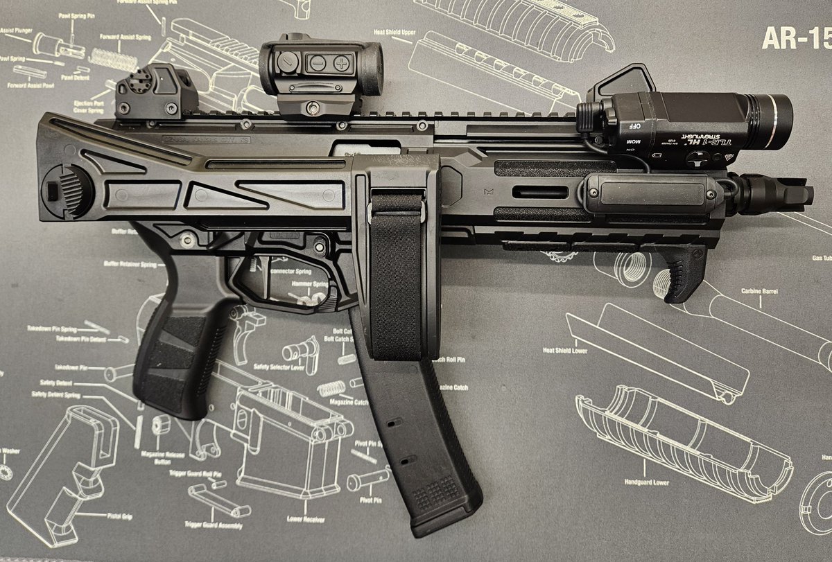 Addicted2hoyt's tweet photo. 💥Got bored so I changed the SB Tactical brace on the CZ Scorpion 3+ to the @Strike_Ind FSA dual folding brace! Has great lock up and a thinner profile! First 2 pics SB, next 2 the Strike!👊🏼
#2A 🇺🇸
#Holosun
#Obsidian9
#MolonLabe
#CZScorpion3+ https://t.co/yhmVuMLhGK