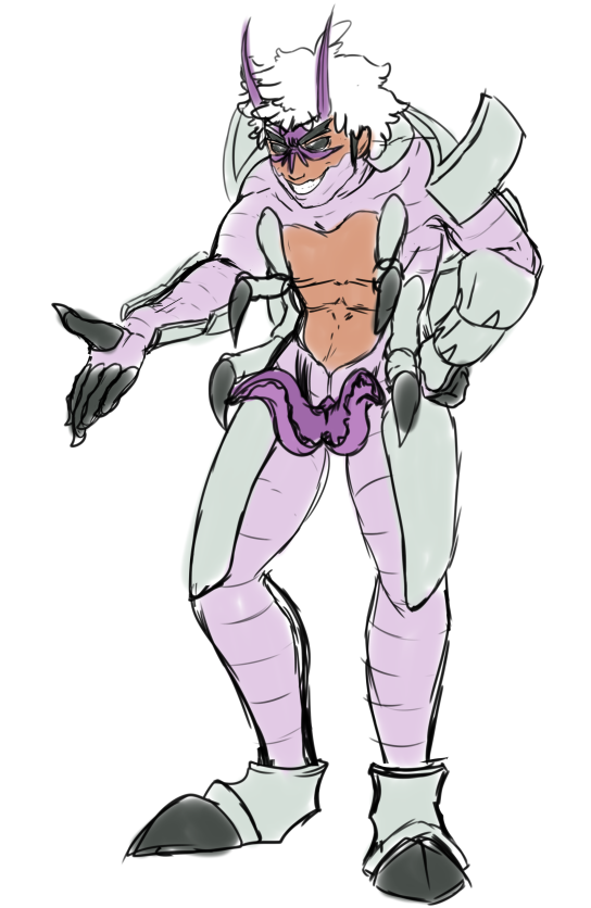 AfterLunarHours's tweet photo. Back on my Guzma obsession🩵

Read one to may pokehybrid AU fanfics and had to sketch him as a Golisopod :P https://t.co/11vJfjCeSf