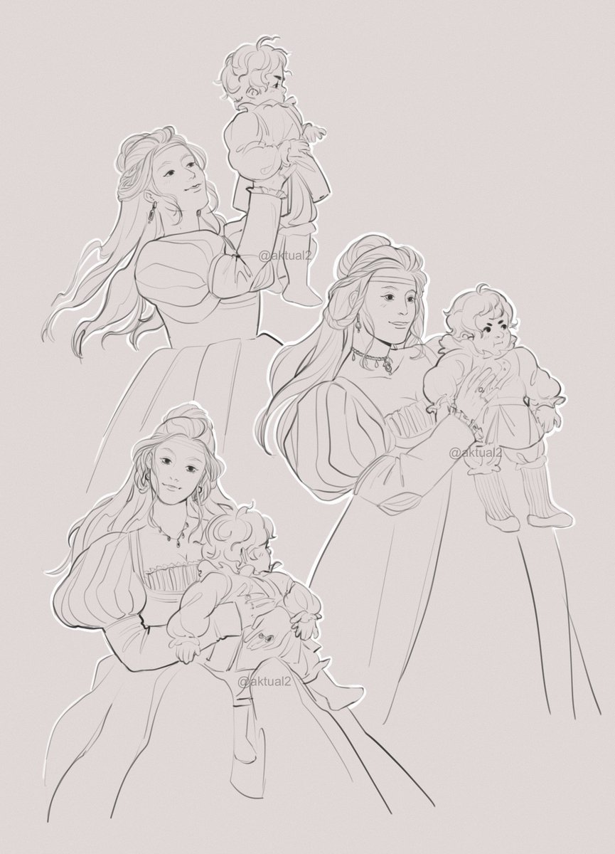 aktual22's tweet image. #rhaenyratargaryen #hotd 
realm&apos;s delight and her firstborn son.
i don&apos;t think i&apos;ll finish it...