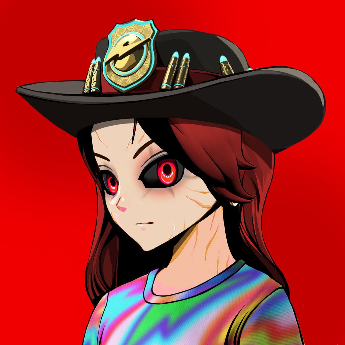 X1JC_MIA's tweet photo. Friendly reminder that @1025Hourai is a genius! ๐จ๐ฅ๐คฏ๐
Tired of waiting for the โofficialโ 2D files? ๐ฉ Comission from him & stop waiting! #RTFKT #CloneX #2DArt #2DArtist #CloneXDemon #CloneXRobot #2DPFP #PFP https://t.co/tLIEagLrOD